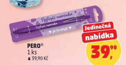 PERO, 1 ks