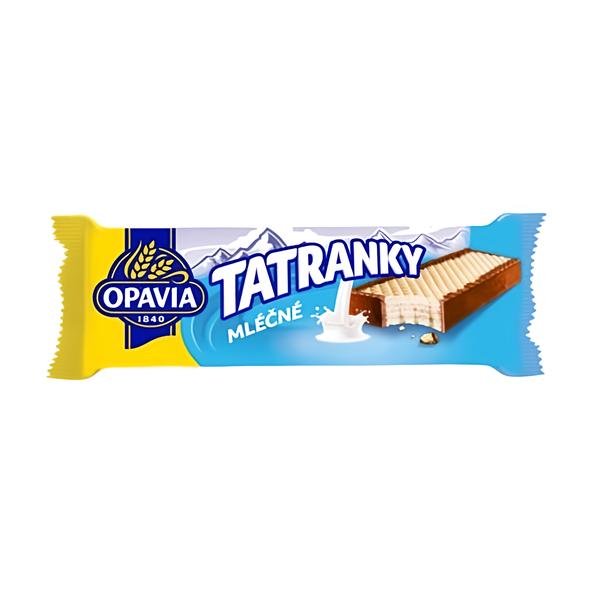 Opavia Tatranky Mléčné oplatka