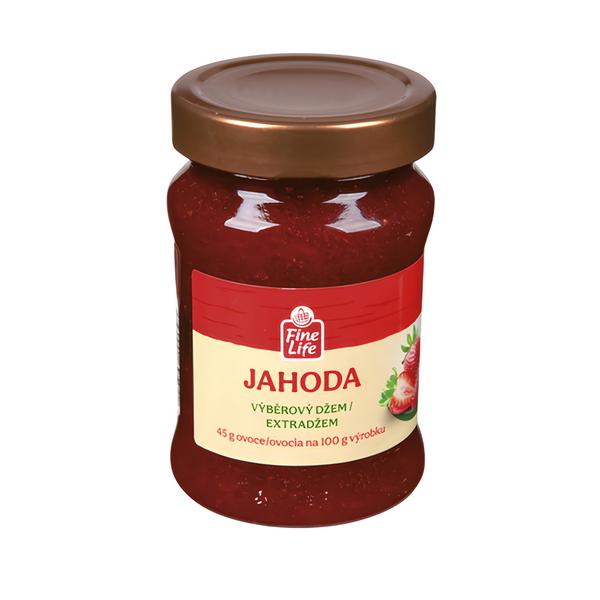 Fine Life Džem výběrový jahoda