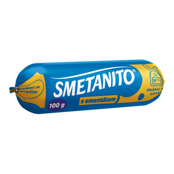 Smetanito Střívko s ementálem tavený sýr