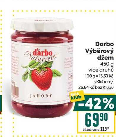 Darbo Výběrový džem 450 g 