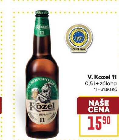 V. Kozel 11 0,5l
