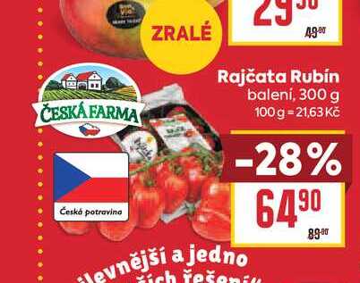 Rajčata Rubín balení, 300 g