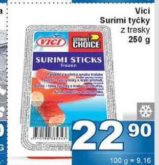 Vici Surimi tyčky z tresky 250 g 