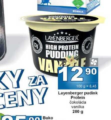 Layenberger pudink Protein čokoláda vanilka 200 g
