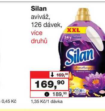 Silan aviváž, 126 dávek, XXL 