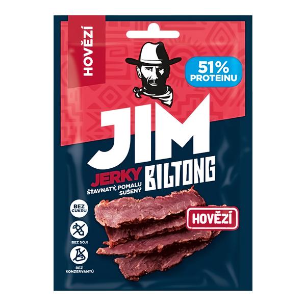 Jim Jerky Biltong hovězí
