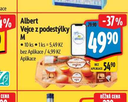   Albert Vejce z podestýlky M 10 ks 