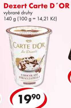Dezert Carte D'OR, 140 g  