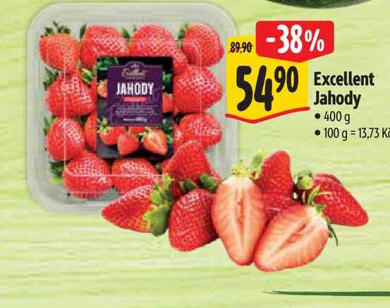   Excellent Jahody  400 g 