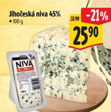 Jihočeská niva 45% 100 g 