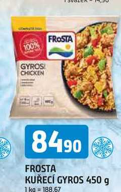 FROSTA KUŘECÍ GYROS 450 g 