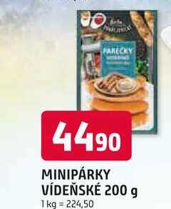 MINIPÁRKY VÍDEŇSKÉ 200 g 