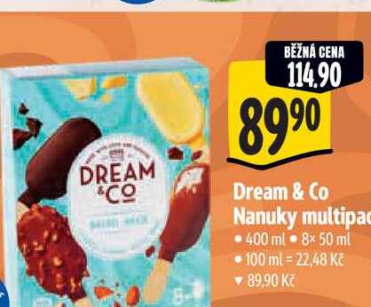   Dream & Co Nanuky multipac 400 ml  