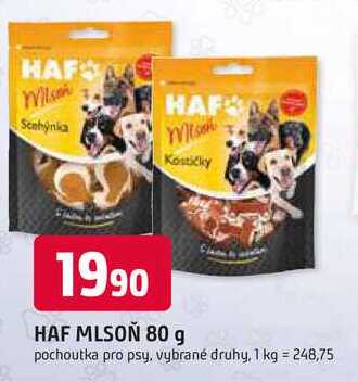 HAF MLSON 80 g pochoutka pro psy