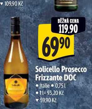   Solicello Prosecco Frizzante DOC 