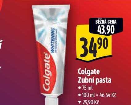   Colgate Zubní pasta  75 ml 