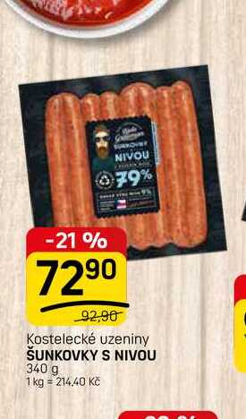 ŠUNKOVKY S NIVOU 340 g