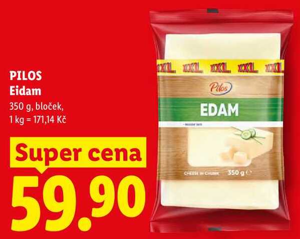 PILOS Eidam, 350 g
