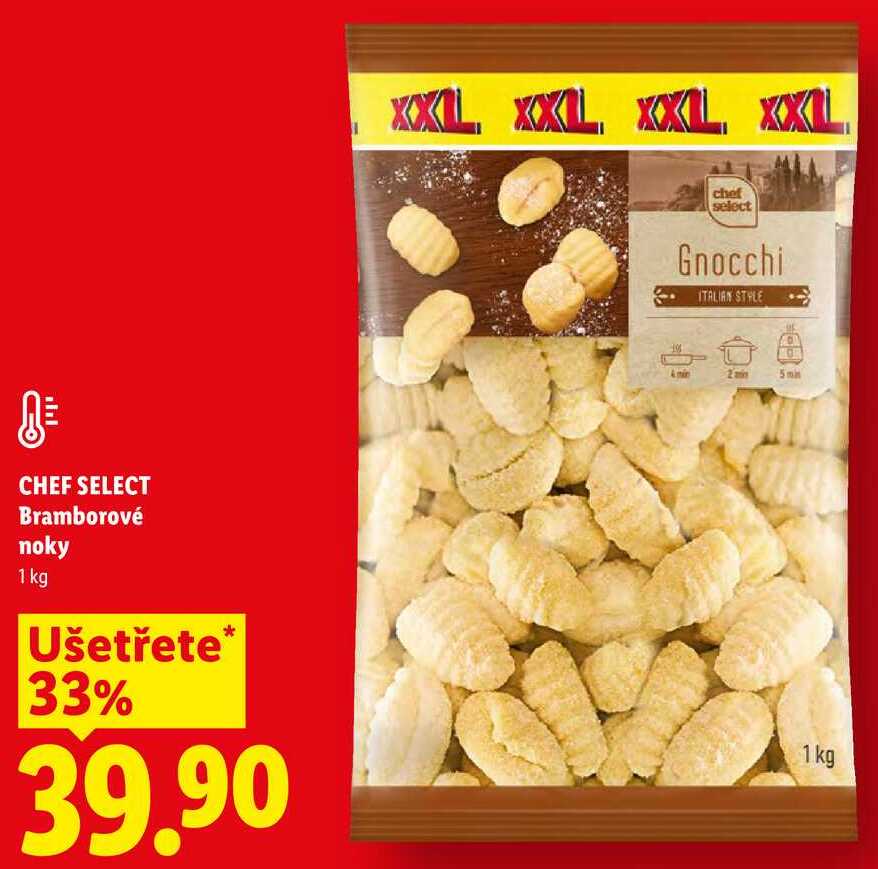CHEF SELECT Bramborové noky, 1 kg 