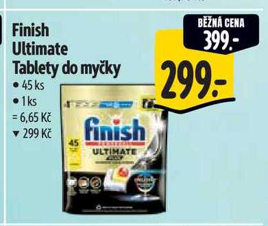 Finish Ultimate Tablety do myčky 45 ks 