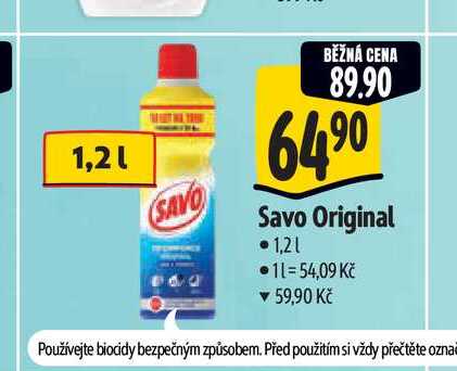  Savo Original  1,21 