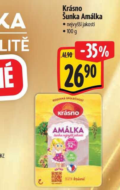 Krásno Šunka Amálka 100 g