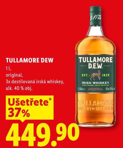 TULLAMORE DEW, 1 l