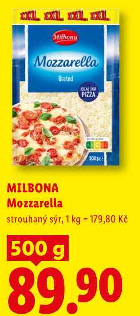 MILBONA Mozzarella, 500 g
