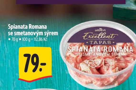 Spianata Romana se smetanovým sýrem 70 g 