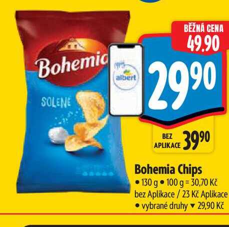   Bohemia Chips 130 g 