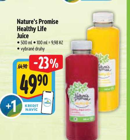 Nature's Promise Healthy Life Juice 500 ml