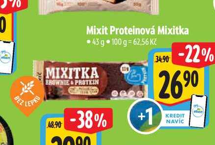   Mixit Proteinová Mixitka 43 g 