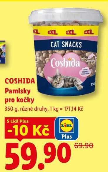 COSHIDA Pamlsky pro kočky, 350 g