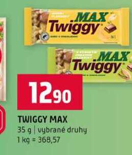 TWIGGY MAX 35 g vybrané druhy