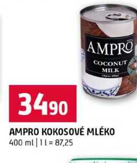 AMPRO KOKOSOVÉ MLÉKO 400 ml 