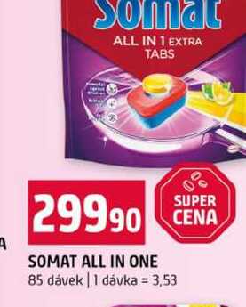 SOMAT ALL IN ONE 85 dávek 1 dávka 