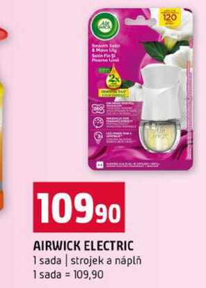 AIRWICK ELECTRIC 1 sada strojek a náplň