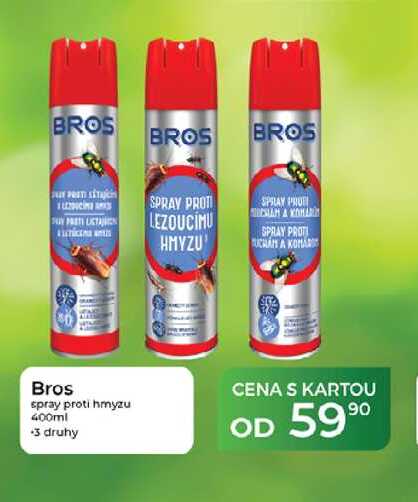 Bros spray proti hmyzu 400ml  