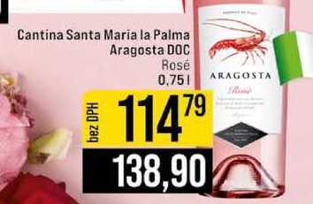 Cantina Santa Maria la Palma Aragosta DOC Rosé 0,75l