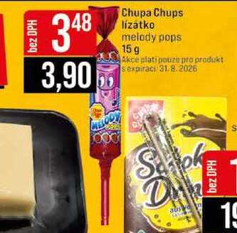 Chupa Chups lízátko melody pops 15 g 