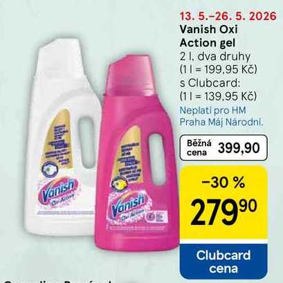 Vanish Oxi Action gel, 2 l
