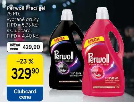 Perwoll Prací gel, 75 PD, vybrané druhy  