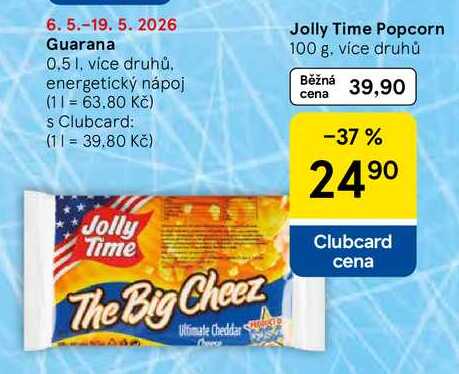 Jolly Time Popcorn, 100 g, více druhů 