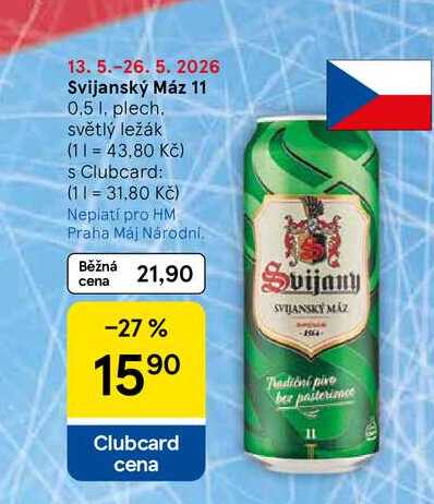 Svijany Svijanský máz 11, 0,5l (plechovka)