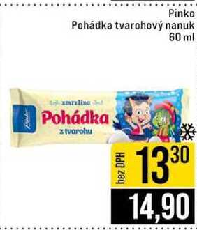 Pinko Pohádka tvarohový nanuk 60 ml 