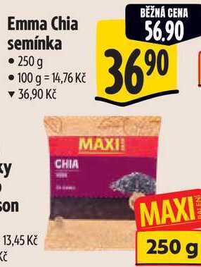 Emma Chia semínka, 250 g
