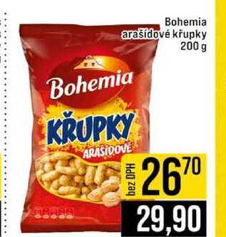 Bohemia arašídové křupky 200 g