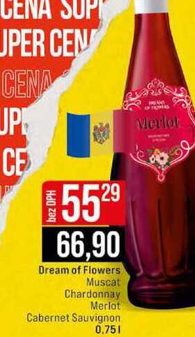 Dream of Flowers Muscat Chardonnay Merlot Cabernet Sauvignon 0,75l