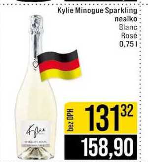 Kylie Minogue Sparkling nealko Blanc Rosé 0,75l